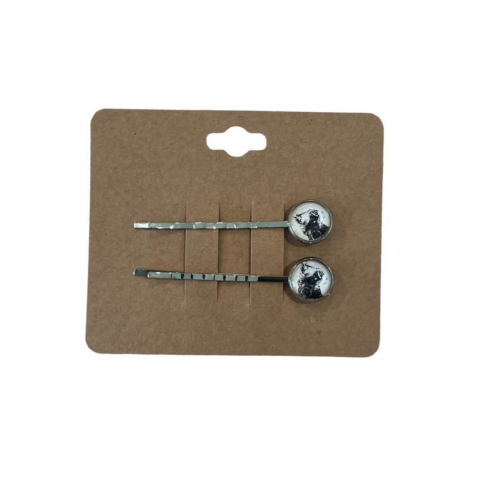 NEW Steampunk Design Bobby-pin Set - Picture 2 of 2